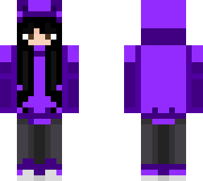 purple frog hoodie girl (karl jacobs)