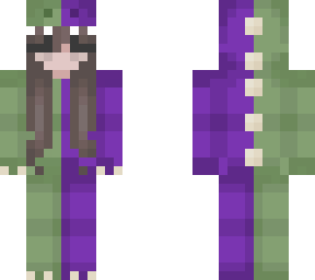 purple/green dino