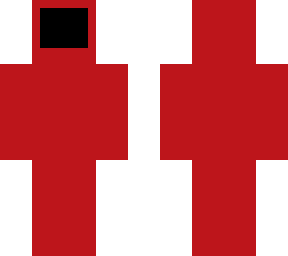 red among us with black glass