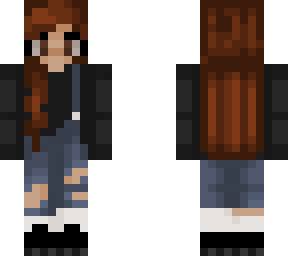 ripped jeans overalls