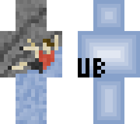 rock climber pixel art