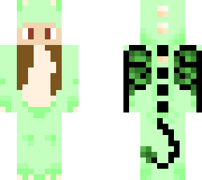 skin for capitalsgamer :d girl in dragon onsie