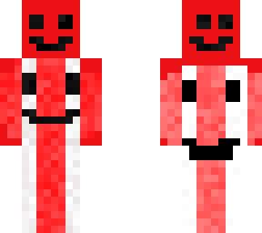 weird red and wjite dream
