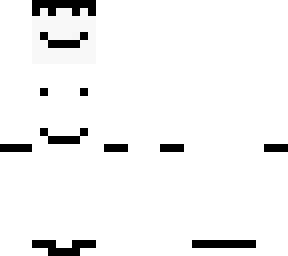 white black smiley :)