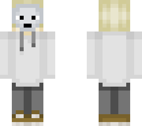white hoodie w mask edit