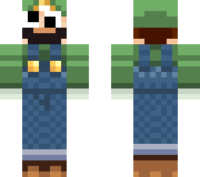 wide eye luigi