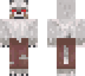 angey wolf with pantss