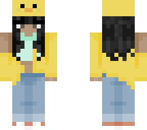 another human skin--- girl with duck hat