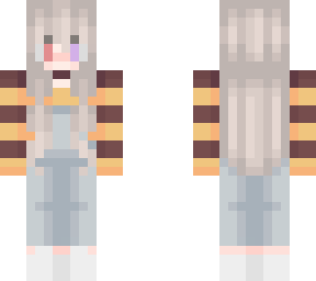 bee sweater with overalls edited