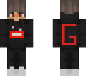 black hoodie