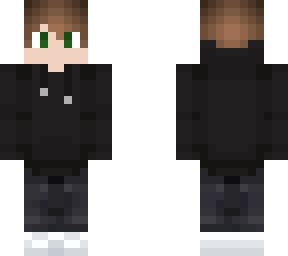 black hoodie