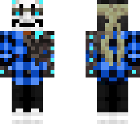 blue cyber oni