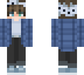 blue flannel boii