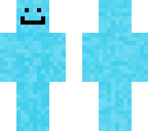 blue man