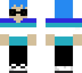 blued skin