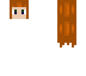 brown haired girl head base