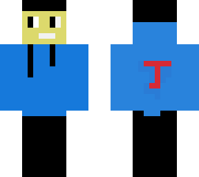 cool blue hoodie custom sub  to ts j0sh on youtube