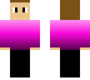 cool purple-pink fading shirt dude