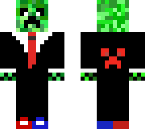 creeper in a suit