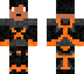 creeper suit (orange)