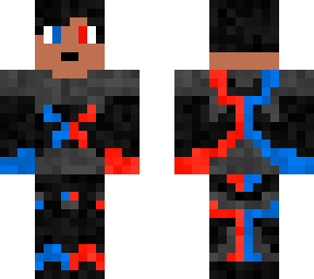 creeper suit (red/blue)