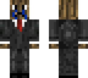 crying tree man in a suit