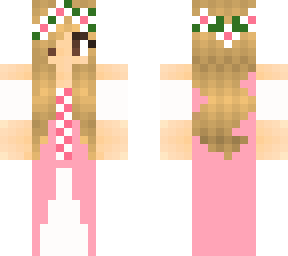 cute pink villager girl not mine just an edit