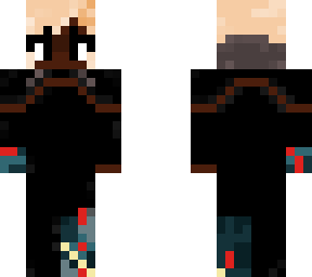cyborg character made by myself :