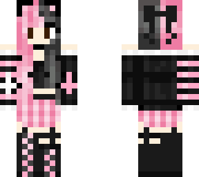 e-girl (pink/black)