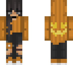 edited- pumpkin hoodie