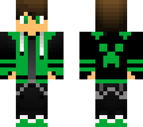 green gamer boy