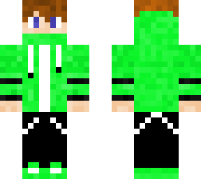 green masked boy