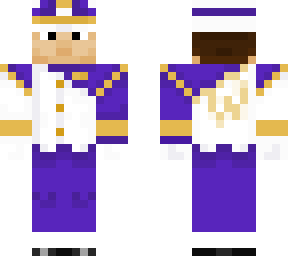 husky marching band full uniform - white