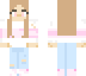 light pink girl