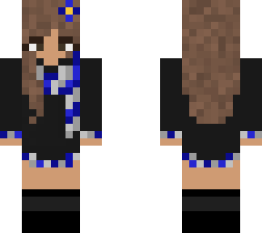 mixed / tan / lightskinned ravenclaw femme