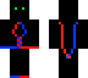 mr. red and blue