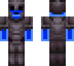 netherite blob blue