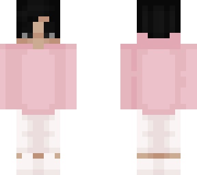pink hoodie