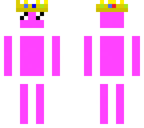 pink slime with crown