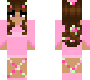 pink strawberry dress