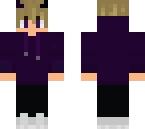 purple blonde purple eyes