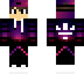 purple gamer boy
