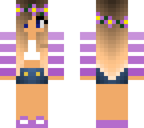 purple girl