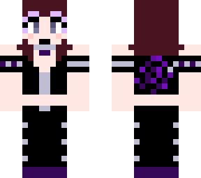 purple tank top