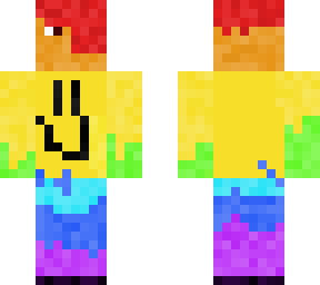rainbow person