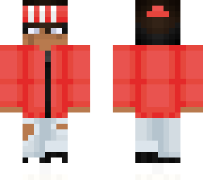 red adidas boy (original by caesxr)