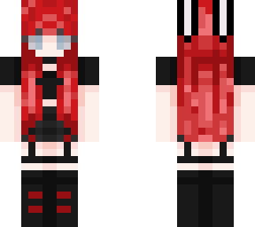 red haired bunny girl edit