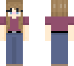 red shirt girl