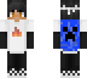 sapnap with creeper on his back