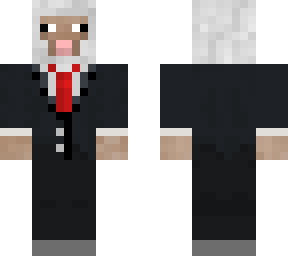 sheep in a suit